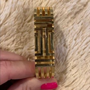 Tory Burch gold FitBit bangle